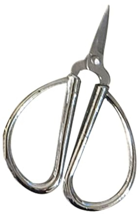 Zambuph Tijeras de sastre, tijeras de costura, delicadas, prácticas, portátiles, convenientes, resistentes, punto cruz para el hogar, costura DIY, Plata