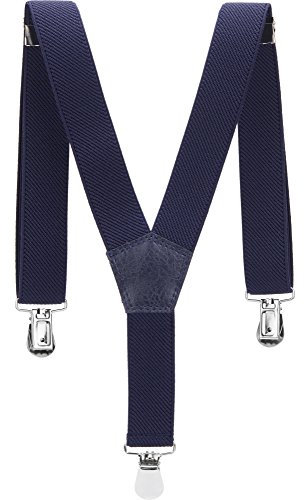 Ladeheid Kinder Hosenträger S2 (60 cm, 4018/25-Dunkelblau)