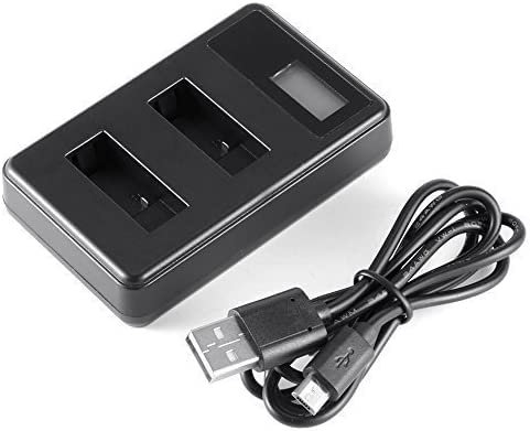 AHDBT-501 AHDBT-601 AHDBT-701 AHDBT-801 Camera Battery Charger for GoPro Hero 5 6 7 8 Action Camera & USB Cable