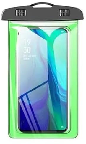 DGOINGPI Tauchtasche Universelle wasserdichte Handy-Schwimmtasche wasserdichte Mehrzwecktasche(Green)