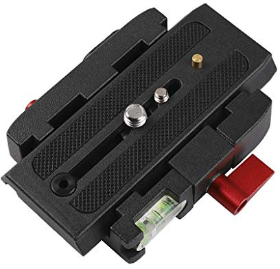 Aluminum Alloy Quick Release Plate Assembly P200 Clamp Adapter For 577 For 501 500AH 701HDV Camera Tripod