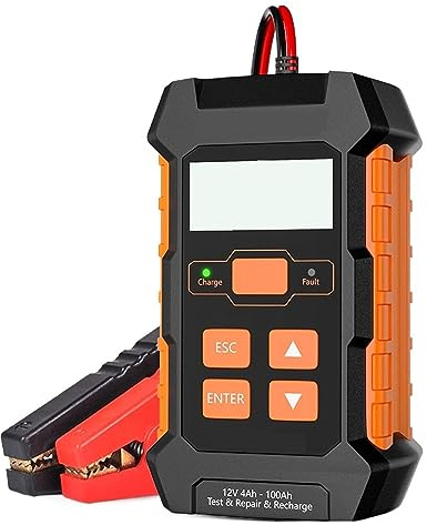 12V 10A 24V 5A Auto LKW Batterie Tester Ladegerät Blei Säure Batterie Puls Reparatur Werkzeug Gel Lithium Power Versorgung