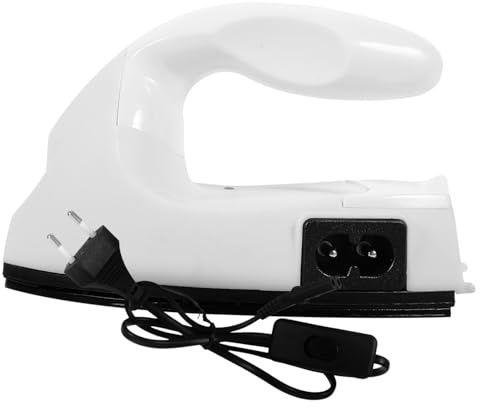 Hemobllo Mini Ferro da Stiro Portatile Vapore per Cucito e DIY Leggero e Compatto Sicuro per Ferro da Mano per Stirare Tessuti e Etichette per Viaggi e Uso Domestico