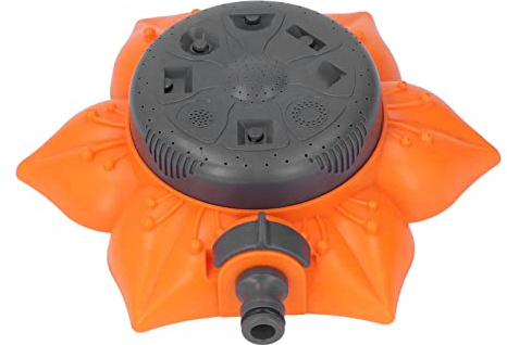Aspersor de césped ABS, Herramienta de riego Multifuncional automática de 360 ​​Grados para riego de Patio y jardín