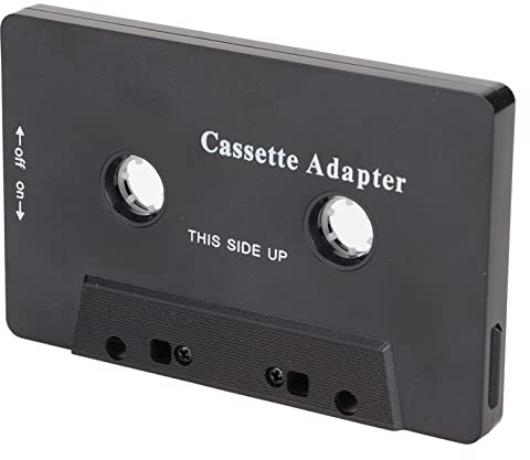 YUKERMARB Récepteur de Cassette Audio Bluetooth de Voiture, Adaptateur de Cassette, Récepteur Auxiliaire Stéréo avec Réduction du Bruit pour Tablette Stéréo de Voiture, Lecteur MP3,