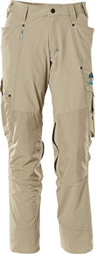 Mascot, pantaloni alla zuava Stretch, modello Advanced, di colore antracite, 82C56, cachi