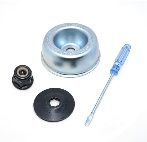 Hippotech Ensemble de 4 pièces Kit de maintenance d'accessoires pour adaptateur de lame pour coupe-bordures STIHL FS120 FS130 FS130R FS200 FS200R FS250