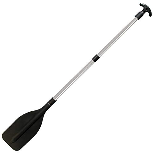 Saarwebstore Teleskop Paddel 2 & 3 teilig bis 1,2m ausziehbar Notpaddel Stechpaddel Zwei Größen Hilfspaddel Größe 600mm - 1200mm 3 teilig