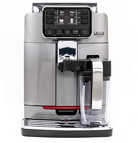 Gaggia Cadorna Prestige Super Automatic Bean to Cup Espresso Coffee Machine, Espresso and Cappuccino Maker with Integrated Milk Carafe