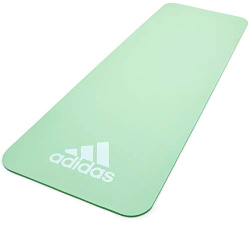 adidas Unisex-Erwachsene Fitnessmatte, Grün, 7mm