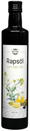 500ml - kaltgepresstes Rapsöl - aus deutschem Anbau - regionaler Anbau, direkt vom Landwirt