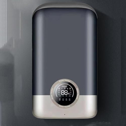 ROCKYMO Instant Electric Water Heater, Household Instant Heating, Fast Water Discharge, Instant Heating, Energy Saving and Remote Control Water Discharge (C 6500W)