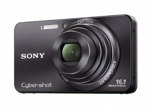 Sony Cyber-shot dsc-w570b Compact Camera - Digital Camera (Compact, 1/2.3, 4.5-22.5 mm, Car, 80, 100, 200, 400, 800, 1600, 3200, Car, Disactivado, Pre-Flash, Sync Flash Slow) (Renewed)