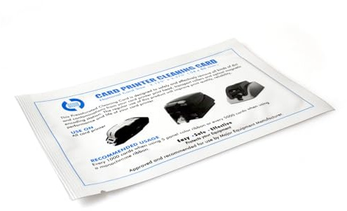 Compatible Cleaning Cards for Datacard 552141-002 - 10 Pack