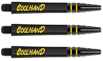 RED DRAGON Luke Humphries Coolhand Nitrotech Dart Schäfte - 1 Satz pro Packung (3 Dartschäfte insgesamt) - Professionelles Dartzubehör