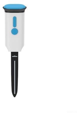 Zilimontt Sensor de suelo WiFi para el cuidado de plantas de interior, Monitor digital de humedad de temperatura, para sistema de monitoreo inalámbrico de plantas de integración Tuya, material ABS