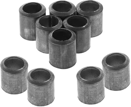 iplusmile 10pezzi Cunei in Ferro Per Manici Rotondi Sicuri Piccoli Cunei Rinforzati Per Asce e Martelli Kit Completo Per Falegnameria Abbattimento e Livellamento Progetti