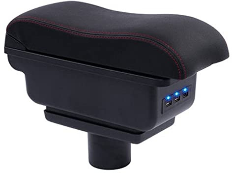 Compartimento Central con portavasos y cenicero. Productos con USB para Seat Ibiza. Reposabrazos para Ibiza 6J e Ibiza 6L. Accesorios Interiores.