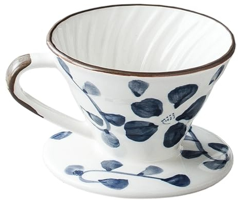 Elegant Ceramic Pouring Over Coffee Filter Dripper Precise Flows Control Hand Brewing Funnel Cup Ceramic Coffee Filter Cone