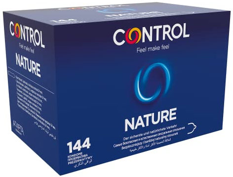 CONTROL NATURE Elastische Naturlatex-Kondome - 144 Stück