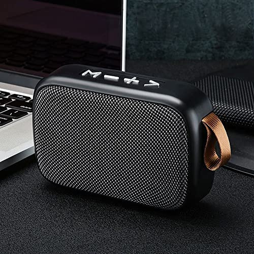 Cuifati Lautsprecher Sound Lautsprecher Sound mit FM Radio Außenlautsprecher(Brown)