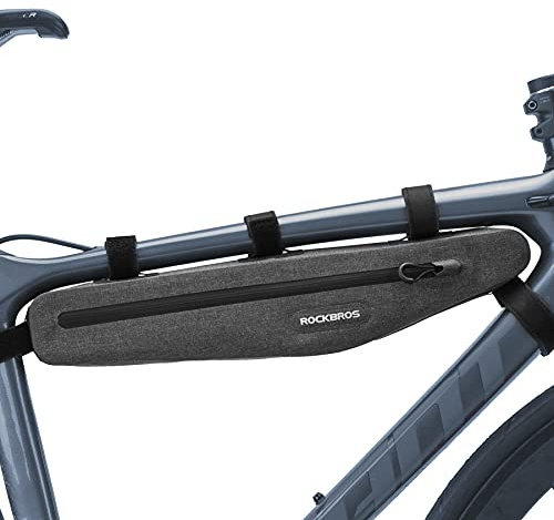 ROCKBROS Bike Frame Bag Bike Triangle Bag Waterproof Bike Top Tube Bag Cycling Pouch 1.5 L Classified Capacity