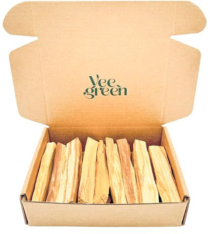 Salvia bianca da bruciare e palo santo | sciamanica purificazione, palo santo legnetti, incenso naturale per la casa | Kit Premium per purificare | Energetica da Bruciare (100% Palo Santo)