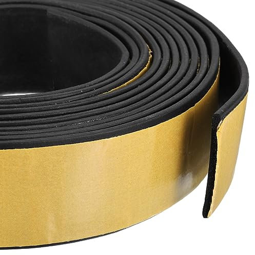 sourcing map Intempéries Décapage 40mm(W) x3mm(T) x8m(L) Adhésif Porte Fenêtre Joint Bande Mousse Joint Ruban pour Portes Fenêtre Isolation