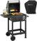 Juskys barbecue Missouri - Ampia superficie di cottura, griglia, vassoio per carbonella con regolazione - Griglia per barbecue a carbone con rotelle e coperchio