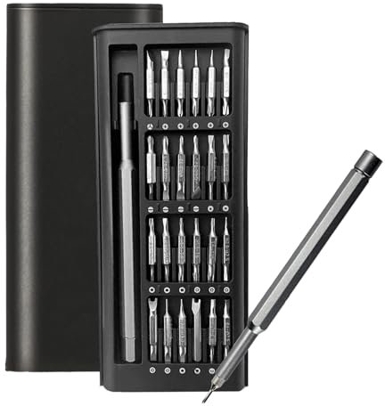 48-in-1 Juego de Destornilladores Precision Profesionales, Kit de Herramientas Destornillador Precision Magnético, Destornillador Multipuntas con Torx T5 T6 T8 T9 T10, etc para PS4 PS5 Laptop Gafas
