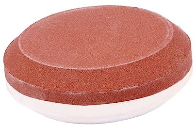 Housoutil Round Sharpening Stone Polisher Kitchen Grindstone Grinding Stone Grinding Sharpener Fast Small Sharpener for Home Kitchen Restaurant Random Color