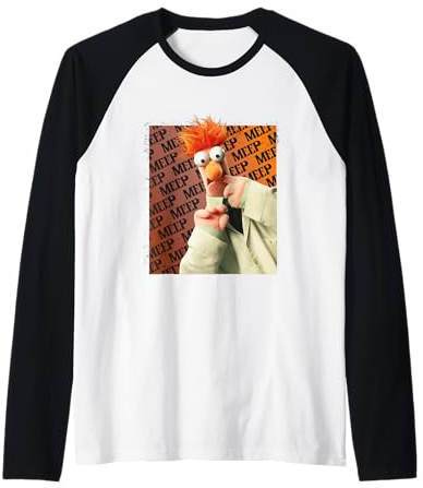 The Muppets Beaker Raglan Baseball Tee
