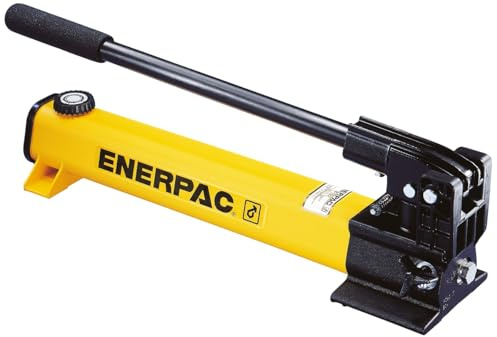 Enerpac Einfach Hydraulik-Handpumpe, 901cm³, Hub 25.4mm / 2.47cm³, 38.6kg, 700 bar max., 533 x 120 x 177mm, 4.1kg