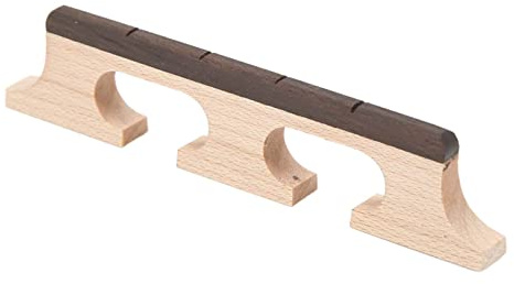 VGEBY Reemplazo de Puente de Banjo Ligero y Robusto de 4 Cuerdas para Clase de Música, Accesorio de Banjo Resistente para Entusiastas