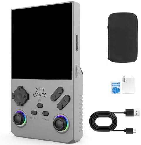 256GB Memory Retro Gaming Console 4Inch Clear Screen Open Source Systems Lightweight Long Battery Standby Video Game Console