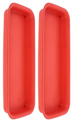 Yardenfun Sottovasi Rettangolari per Vasi da Fiori 2 Pezzi, Vassoi per Piante da Interno ed Esterno in Materiale Resistente Bordo Raccolta Acqua Antiscivolo, Accessori per Giardinaggio