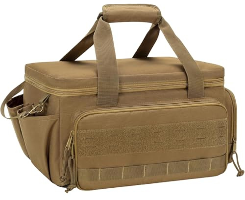Robuste Werkzeugtasche – 35,6 cm tragbare Organizer-Tasche, Handaufbewahrung, Schweißen, Gartenarbeit, Camping, Angeln, verstärkte Arbeitstasche für Profis, Zuhause, Werkstatt, Baustelle