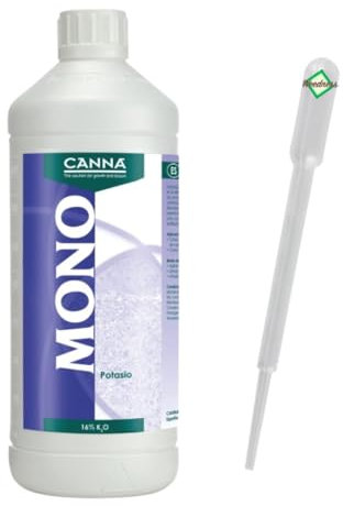 Abono Canna Potasio 1 litro - Crecer Crecer Tomate Líquido Orquídeas Bonsái Orgánico Orgánico