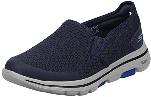 SKEAJ|#Skechers 55510 , Navy Textile/Synthetic/White Trim Nvy), 40 EU