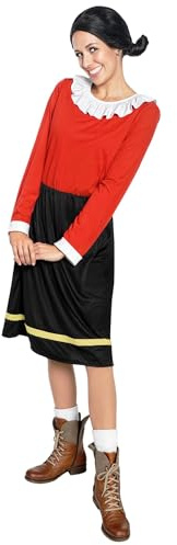 Maskworld Olivia Öl - die Freundin von Popeye - Kostüm für Erwachsene - einteilig - Karneval (L)