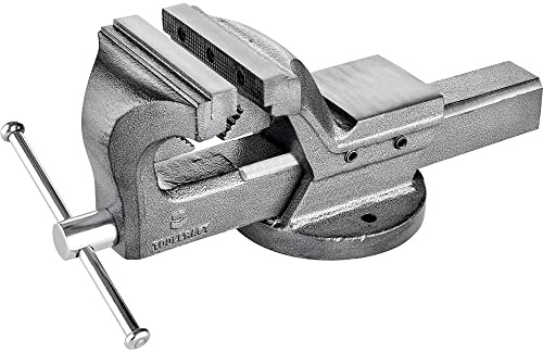 TOOLCRAFT TO-5342445 Schraubstock TO-5342445 Backenbreite: 100 mm Spann-Weite (max.): 125 mm