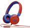 JBL JR 310 Auriculares con cable, para niños, con volumen reducido, auriculares supraaurales cómodos y ligeros, con micrófono, rojo