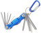 selcouth yyds Allen Key Set,Folding Hex Key Set with Carabiner(8 Piece Set,1.5-6.0mm)