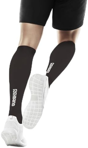 Rehband Kompressionsstrümpfe Herren & Damen, 1 Paar, Kompressionssocken Sport, Stützstrumpf 15-20 mmHg, Laufsocken