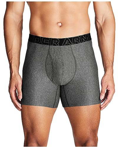Under Armour Tech Boxershorts för män, 15,2 cm, 1-pack, castlerock solid, XXL