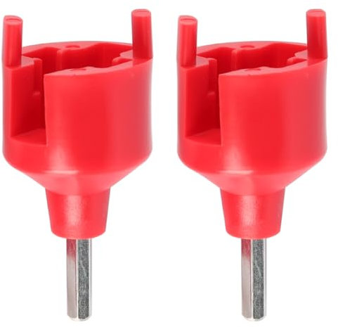 Tiardey 2 Pezzi Mandrino per Trapano per Recinzione elettrica Mandrino per Recinzione elettrica in plastica Chiave per Trapano Avvitatore a Batteria Professionale Installazione Rapida Anello Isolante