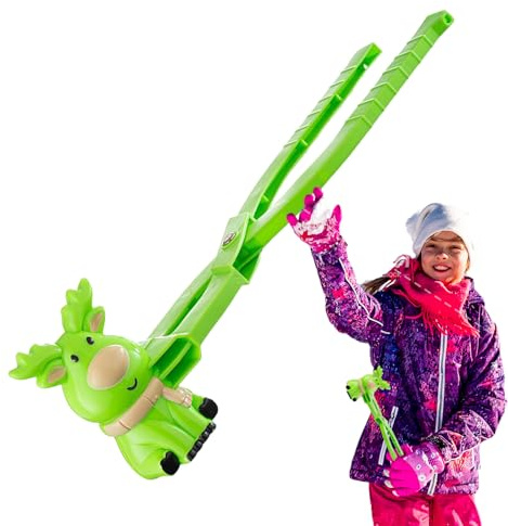 Snöbollformare för barn | ergonomiskt handtag för alla årstider – snöbollskrig boll formare vinterleksak – för flickor tonåringar barn elever trädgård park lekplats trädgård park