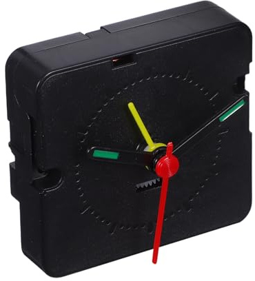 Angoily Movimiento de Reloj Despertador de Cuarzo 588, Repuesto con Manecillas Cortas, Mecanismo de Reloj en Miniatura Preciso, Compatible para Reparación y Bricolaje, Kit Duradero