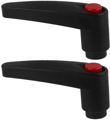 MAGICLULU 2 Stück M8 Griffknöpfe für Rollstuhl aus Pa mit Bequemem Griff und Einfacher Installation Universelles Zubehör für Rollstuhl und Mobilitätsgeräte Schwarz Lochtiefe 20mm