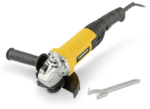 Powerplus - Amoladora angular POWX0601 - Amoladora angular (1000 W, diámetro de 125 mm)